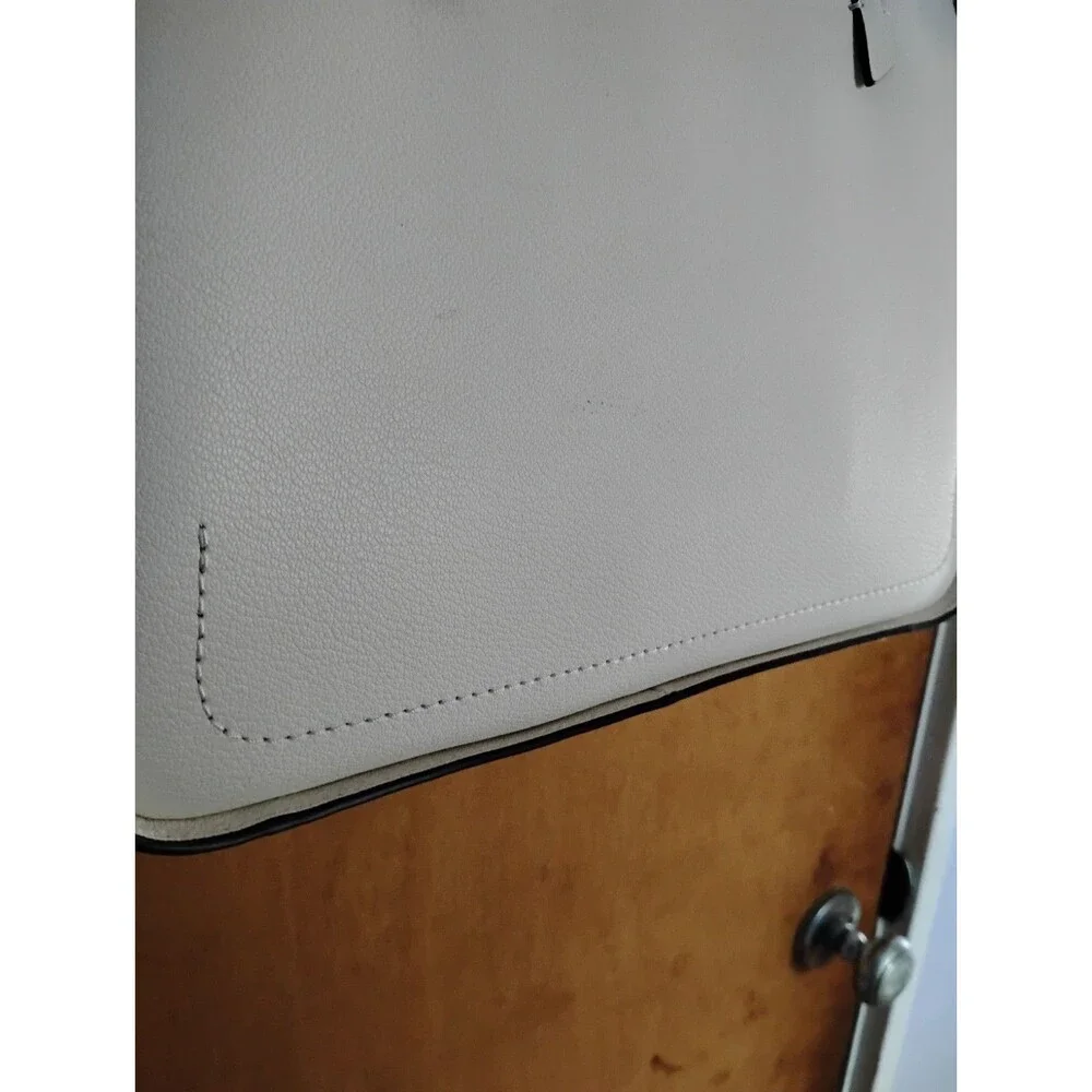 Michael Kors Brand NWT White Sylvia Medium/ Large Tote Shoulder Bag Handbag
